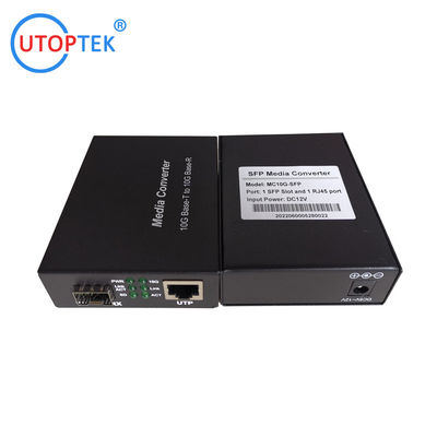 10g Base-T to 10G Base-R Optical Media Converter Fiber Optic Cheap Price 10G media converter mini