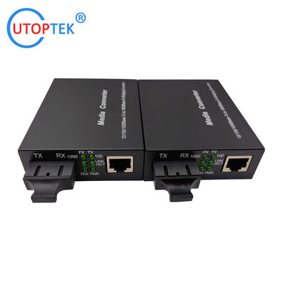 20/40/60/80/120km Ethernet Media Converter with External/Internal Power Supply