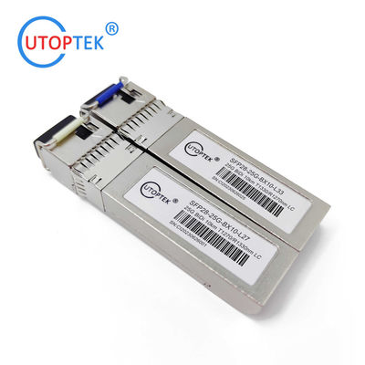 SFP28 25G BiDi LC 1270nm-TX/1330nm-RX 20km solution Networks for Cisco Huawei HP Juniper