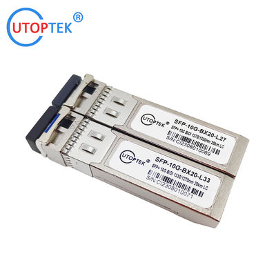 10Gb/s SFP+ Bidi LC 20km 1270/1330nm SM Simplex LC optical transceiver module