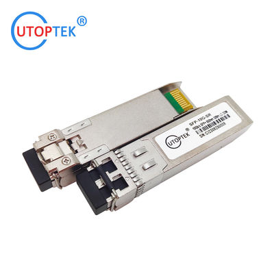 SFP-10G-SR optical Transceiver 10G SFP+ SR MM LC 850nm 300m compatible with Cisco/Huawei/HPE/Aruba/Juniper/Mikrotik