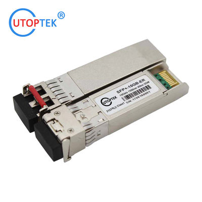 Huawei/Cisco/HP/Juniper Compatible 10G SFP+ ER 40Km 1550nm SM Duplex LC optical transceiver