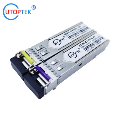 622M STM-4 SM Bidi LC 160km 1490/1550nm SFP module optical Transceiver DDM for ZTE/Cisco/Huawei/HPE/Aruba/Mikrotik