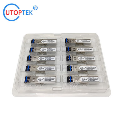 2.5Gb/s SFP Single mode 1310nm 20km duplex LC optical fiber Transceiver Module DDM for cisco/huawei/Aruba/HP