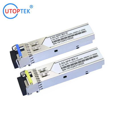 2.5Gb/s SFP  Bidi LC 40km 1310/1550nm optical fiber Transceiver Module DDM for cisco/huawei/Aruba/HP
