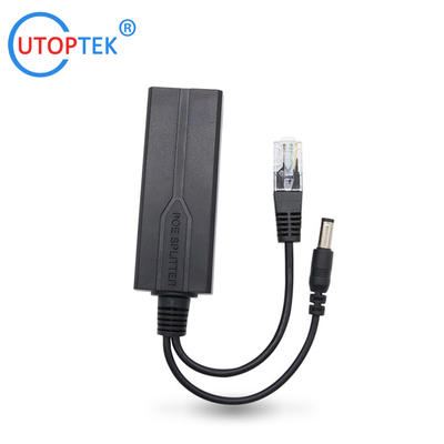10/100M or 1000M 48V to 12V Isolated PoE Splitter Active IEEE802.3af/at for CCTV IP/APs/48V POE Switch