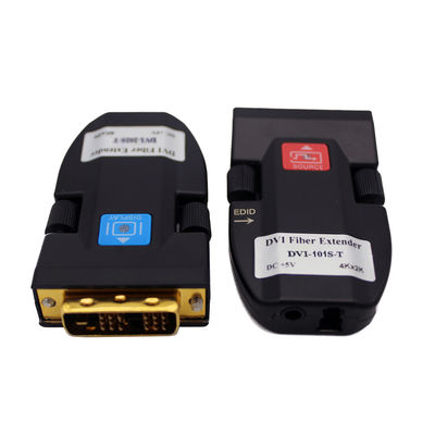 DVI optical Extender with single core LC 1080P/60Hz 500meter for video conference LED Display
