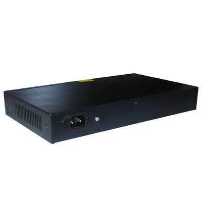 High quality RACK Type 24port POE+2xGE UPlink POE Etherent switch 250m for IP Camera ip phone