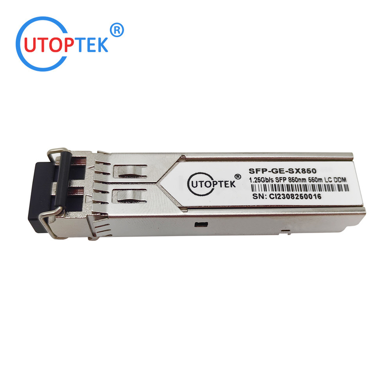 1.25Gb/s SFP Multi-mode 850nm 550m duplex LC optical fiber Transceiver Module DDM for cisco/huawei/Aruba/HP