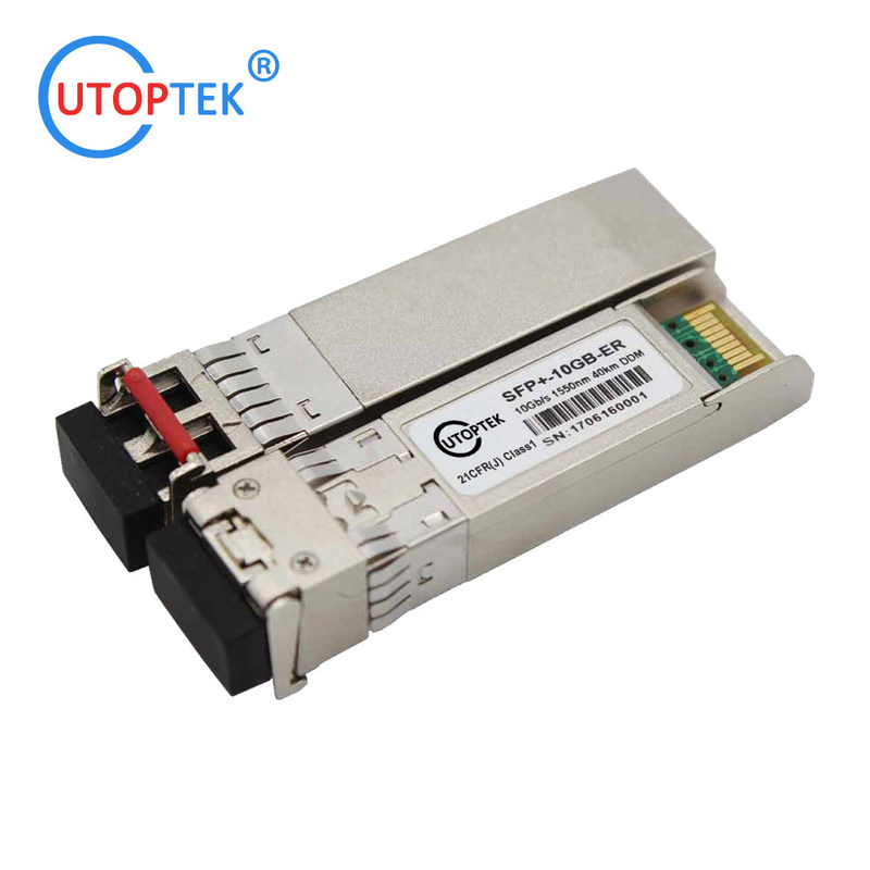 Huawei/Cisco/HP/Juniper Compatible 10G SFP+ ER 40Km 1550nm SM Duplex LC optical transceiver