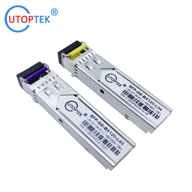 2.5Gb/s SFP  Bidi LC 120km 1490/1550nm optical fiber Transceiver Module DDM for cisco/huawei/Aruba/HP