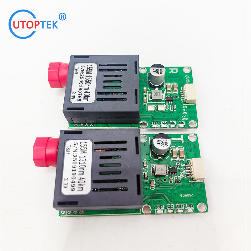 Customized Tx Rx 1 Channel CRSF/CVBS video TTL/SBUS/UART to Fiber Converter, FC/Upc Drone FPV Optical 20km/40km/60km